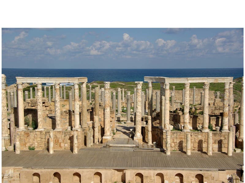 Roman theatre, Libya