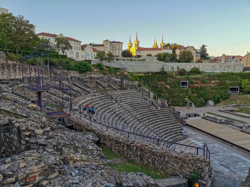 Roman theatre in Lyon