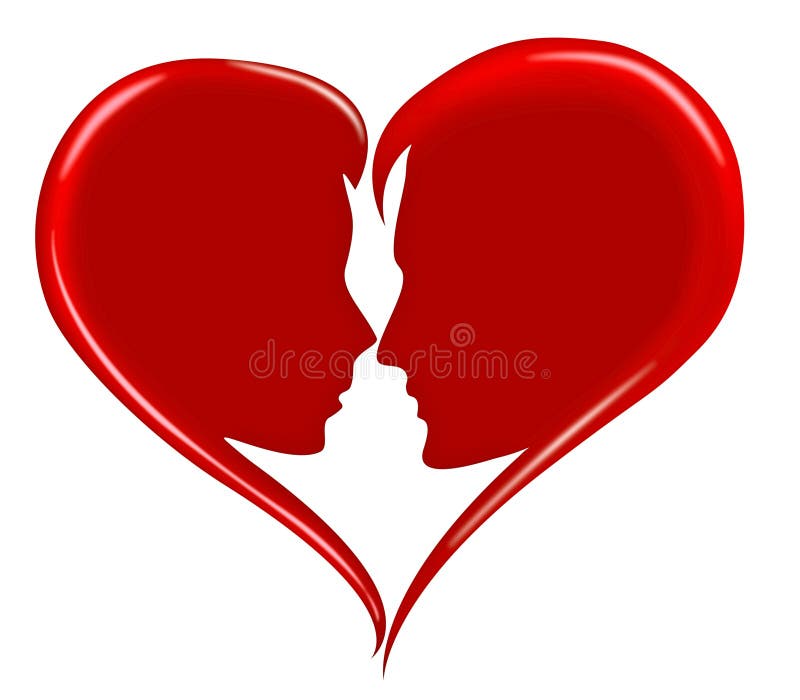 Romance feliz do Valentim do coração do amor