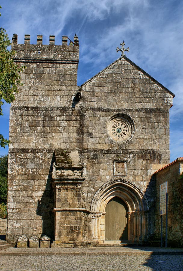 Download Romanesque Monastery Of Cete In Parede Stock Image - Image of medieval, portugal: 95293851