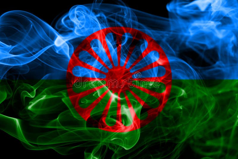 Vector Illustration Romani Flag Gypsy Flag Stock Vector (Royalty Free)  1681986334