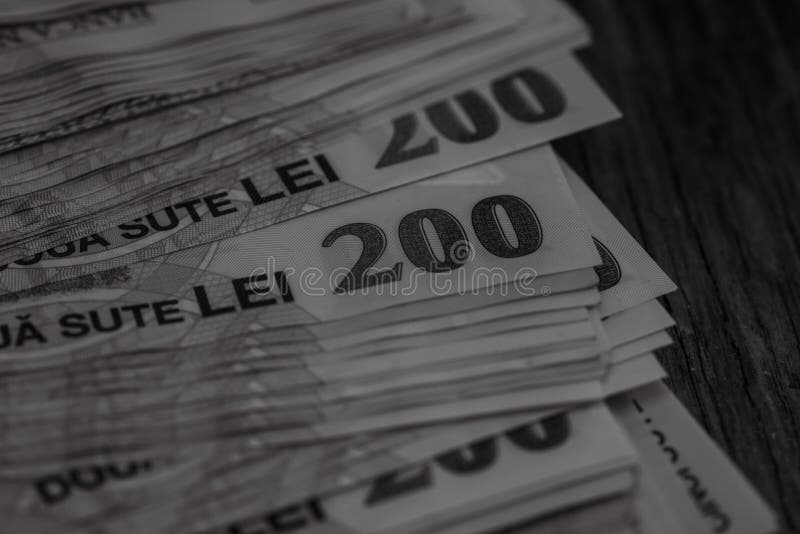 Romania LEI money. Romanian LEI currency stock images
