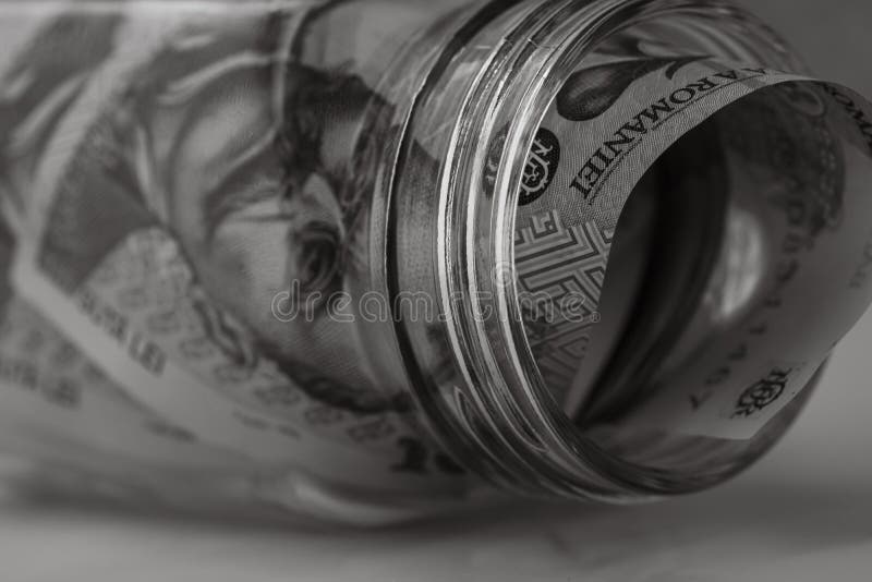 Romania LEI money. Romanian LEI currency royalty free stock photography