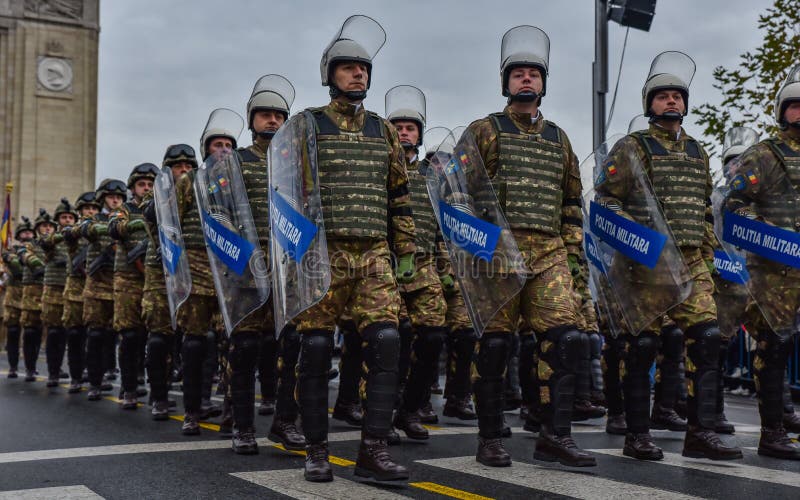 Romania National Day ,military police royalty free stock photography Romania National Day ,military police royalty free stock photography