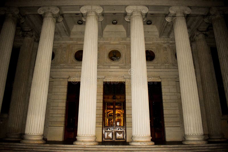 Romanian Atheneum, an important concert hall and a landmark in Bucharest, Romania. 20.05.2019 stock images Romanian Atheneum, an important concert hall and a landmark in Bucharest, Romania. 20.05.2019 stock images