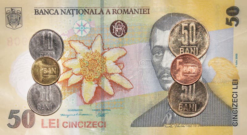 Romanian money:50 lei.