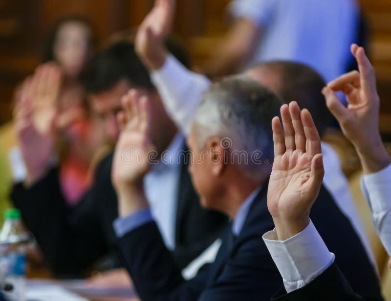 Romanian Parliament - common meeting - Senate and Chamber of Deputies