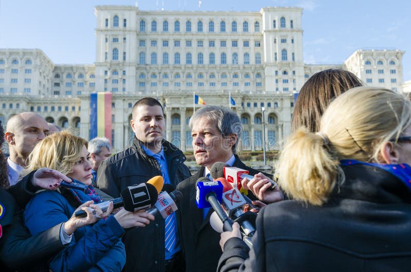 Romanian Prime Minister Dacian Ciolos royalty free stock image Romanian Prime Minister Dacian Ciolos royalty free stock image