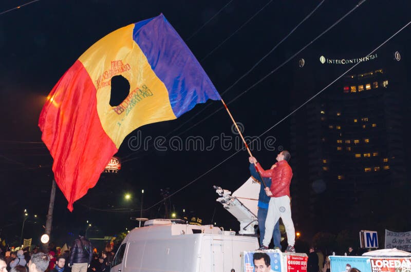 Romanian Protest 05/11/2015 Editorial Stock Image Image of easter