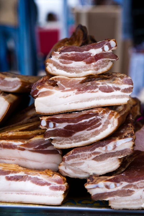 Romanian Traditional Pork Meat Stock Photo - Image of razvan, ribs ...