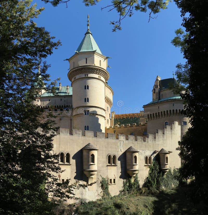 Romantic Bojnice castle