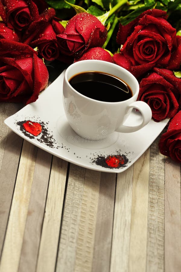 Romantic coffee stock photo. Image of romantic, still - 28159926