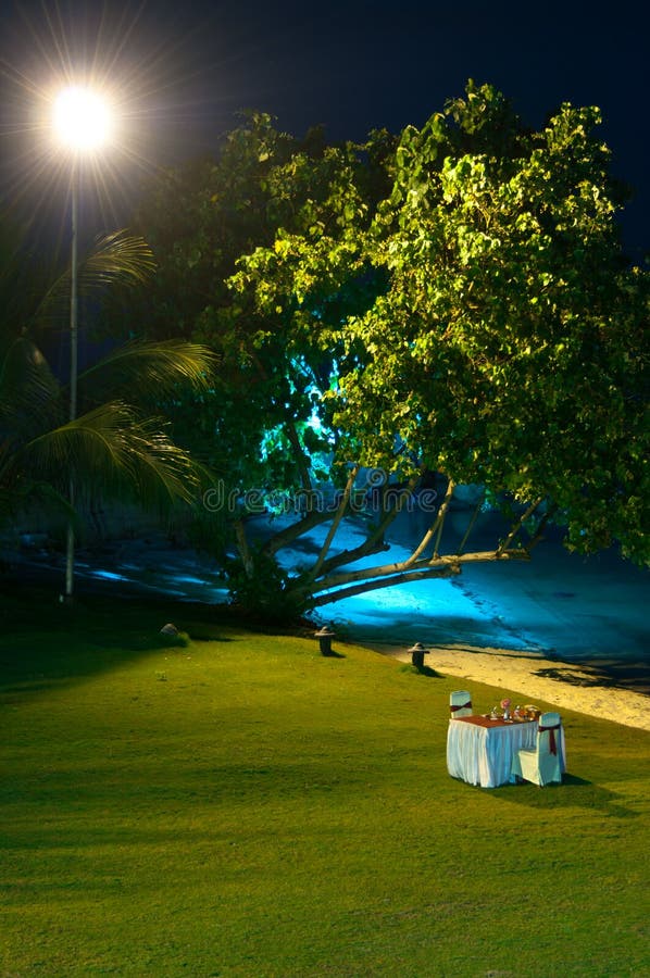 Romantic Diner Setup royalty free stock photography