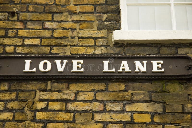 Romantic lane of love