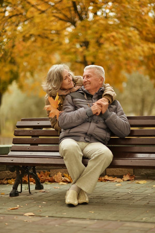 Romantic mature couple stock image Romantic mature couple stock image