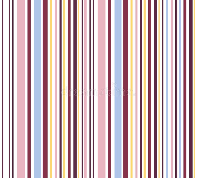 Romantic vertical striped seamless background royalty free illustration