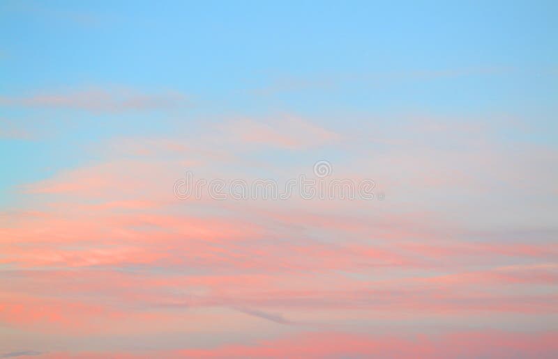 Geistiges, Buntes Sonnenuntergang Cloudscape Stockfoto ...