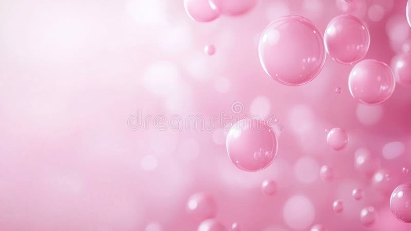 Romantisk, hjärtformad bokeh. ai genererad stock illustrationer