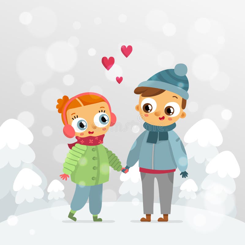 Romantyczna para - St walentynki dnia kartka z pozdrowieniami wektorowy projekt ilustracja wektor Romantyczna para - St walentynki dnia kartka z pozdrowieniami wektorowy projekt ilustracja wektor