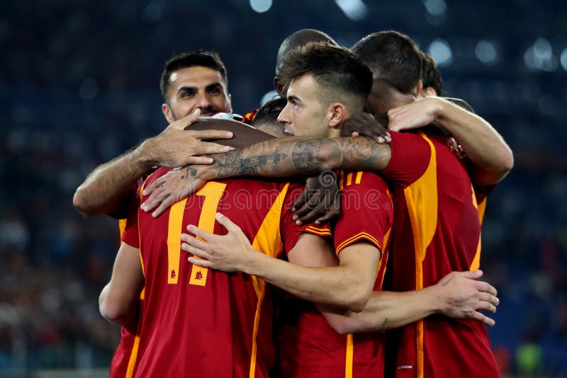 Rome Italy Uefa Europa League 2023 2024 Match Group G As Roma Vs Rome Italy Uefa Europa League 2023 2024 Match Group G As Roma Vs