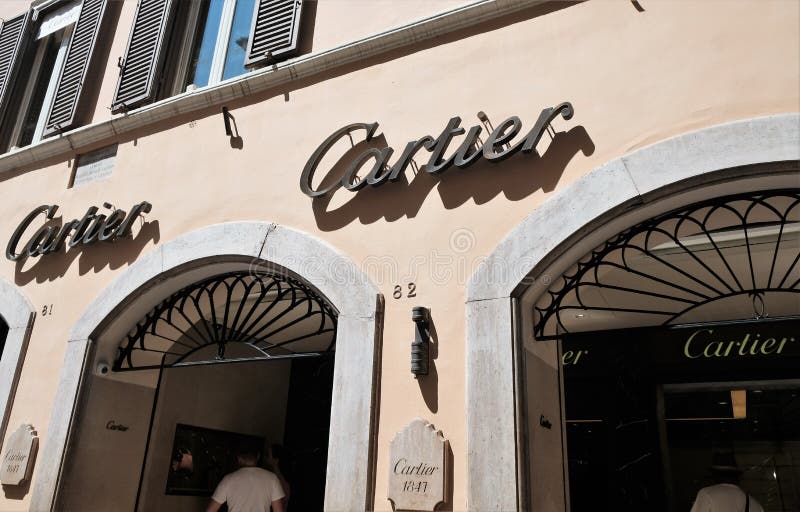 cartier store rome italy