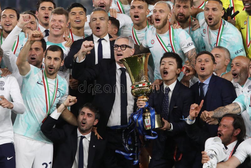 Football: Coppa Italia 2023 Freccia Rossa, match ACF FIORENTINA VS FC INTERNAZIONALE MILAN - 24.05.2023