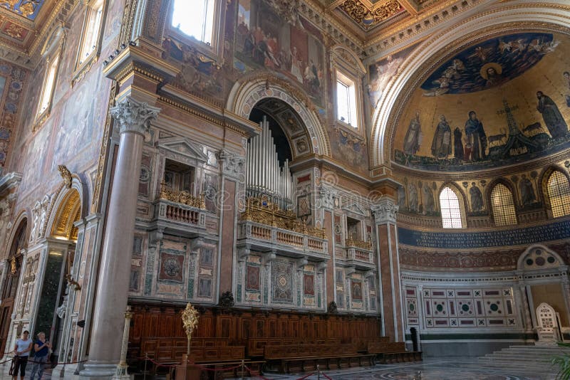 Lateran Basilica editorial stock photo. Image of indoor - 21862298