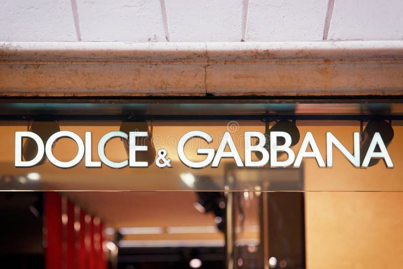 Dolce Gabbana Shop In Rome, Italy Editorial Stock Photo - Image of ...