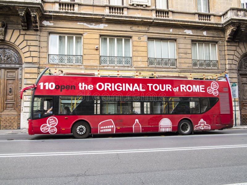 bus tour stop rome
