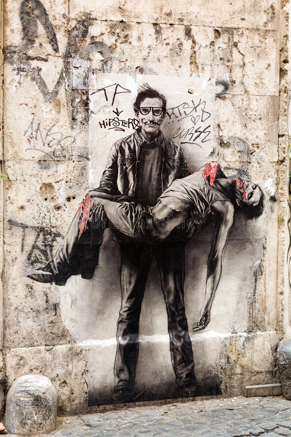 Rome - Trastevere district. stock photography Rome - Trastevere district. stock photography