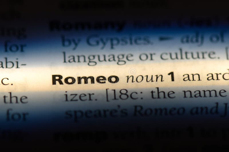 Definition Of Romeo Telegraph