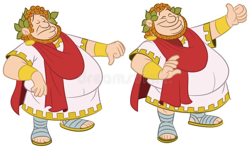 Romersk kejsare vektor illustrationer Romersk kejsare vektor illustrationer