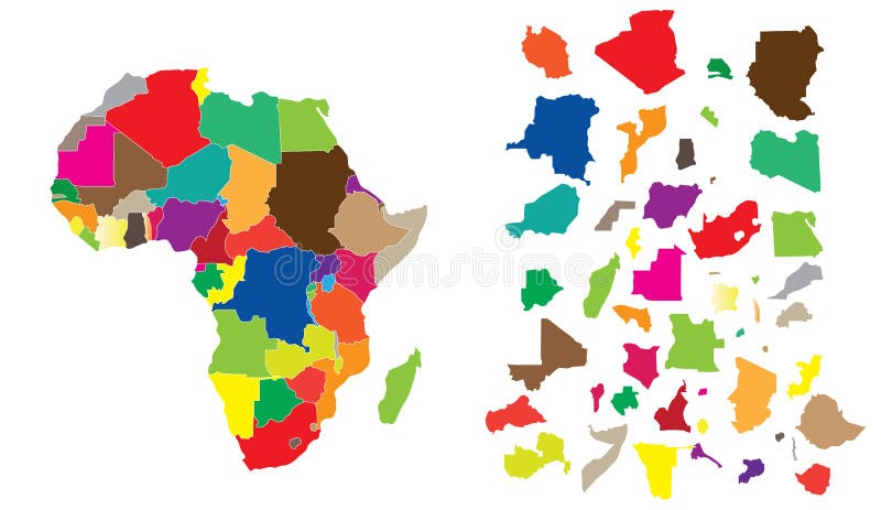 Rompecabezas del continente de África