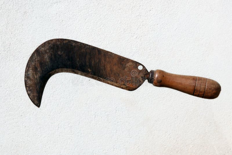 Old farm tools, called sickle. Old farm tools, called sickle.