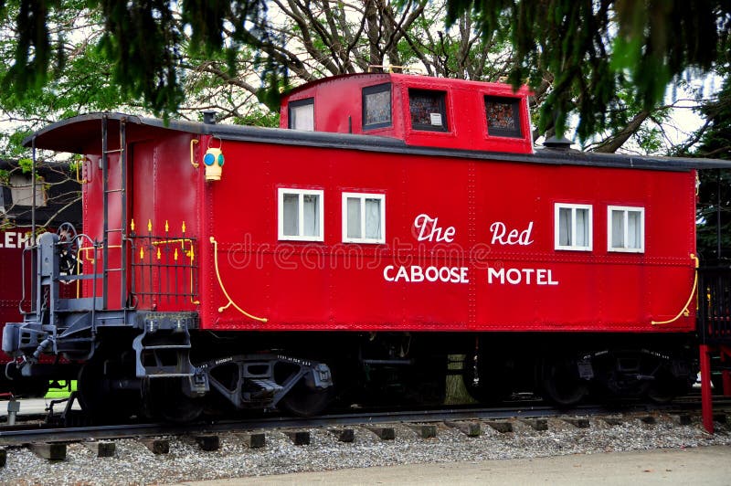 Ronks, PA: Red Caboose Motel Railroad Car