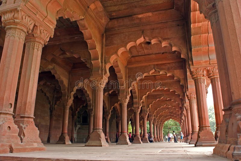 Rood fort, Delhi, India