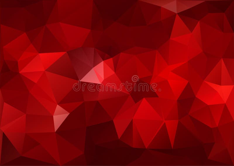 Rood geometrisch patroon royalty-vrije illustratie Rood geometrisch patroon royalty-vrije illustratie