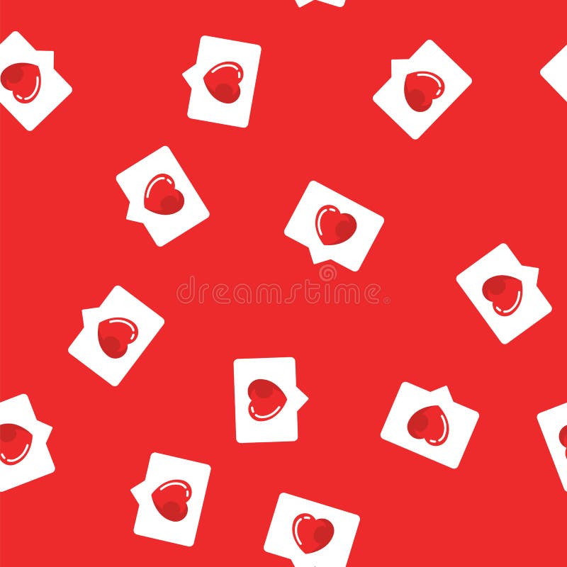 Rood hart in praatjebel op mobiel bericht en de sociale achtergrond van het netwerk naadloze patroon Liefdehart en als op rood vector illustratie Rood hart in praatjebel op mobiel bericht en de sociale achtergrond van het netwerk naadloze patroon Liefdehart en als op rood vector illustratie