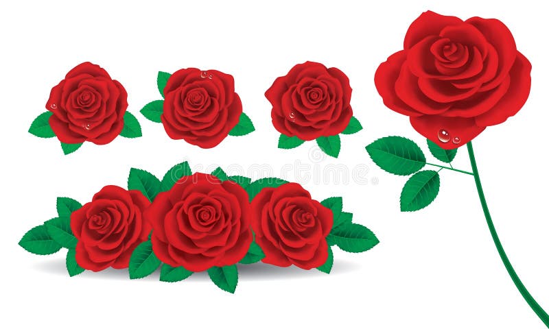 Rood nam toe stock illustratie Rood nam toe stock illustratie