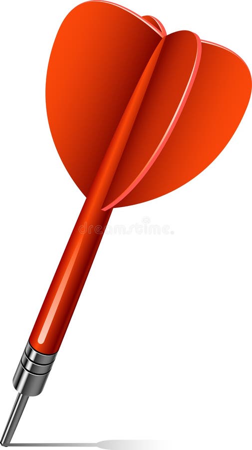 Rood Pijltje royalty-vrije illustratie Rood Pijltje royalty-vrije illustratie