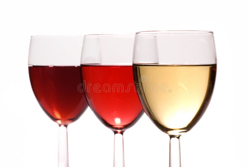 Rood, wit en nam wijn toe stock fotografie Rood, wit en nam wijn toe stock fotografie