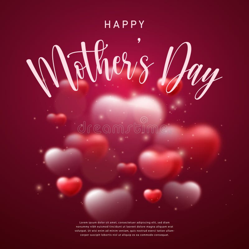 Roodroze liefde hart vector illustratie