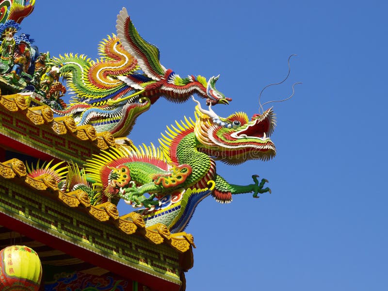 Roof of Chinese temple