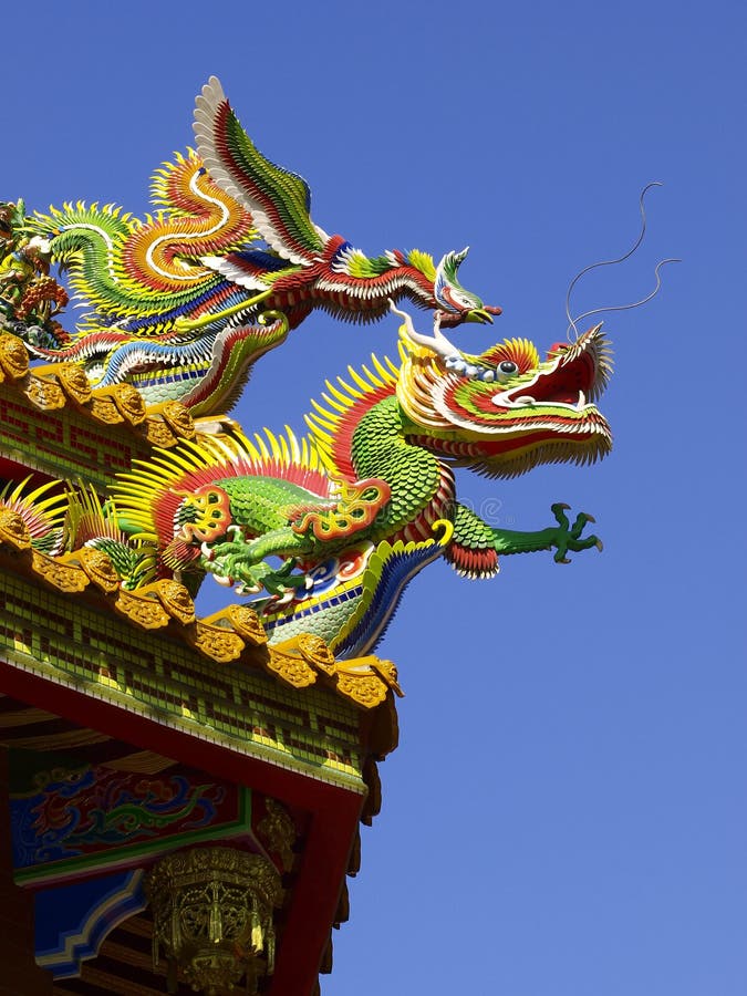 Roof of Chinese temple