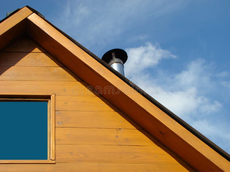 Roof of house