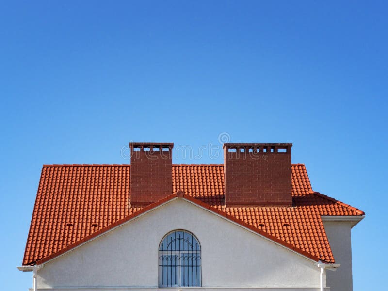 Roof of house