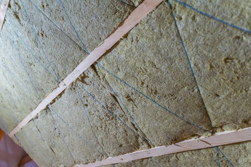 The Roof is Insulated with Mineral Sheet Insulation, Mineral Wool is