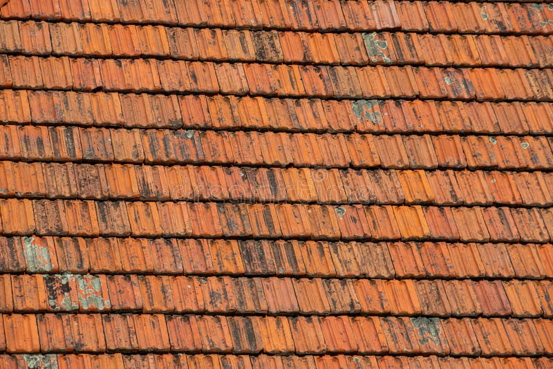 roof tile. tile roof of a old house. tile roofs used in old and modern style construction for safety and also it keeps