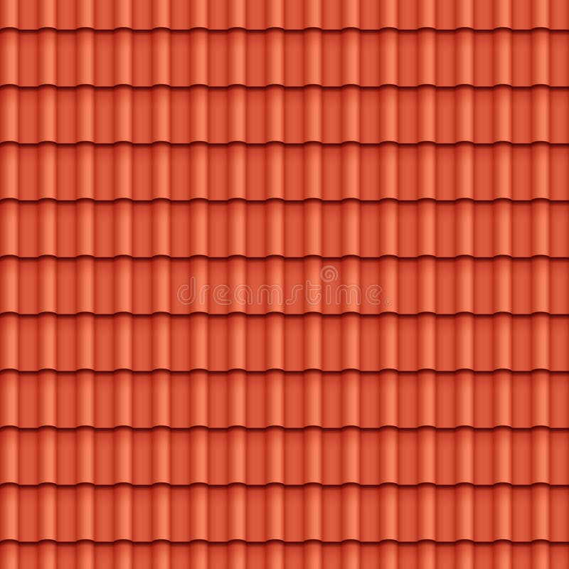 Roof Tile Seamless Pattern