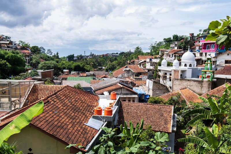 Houses At The Hill Of Bandung  City Stock Image Image of 